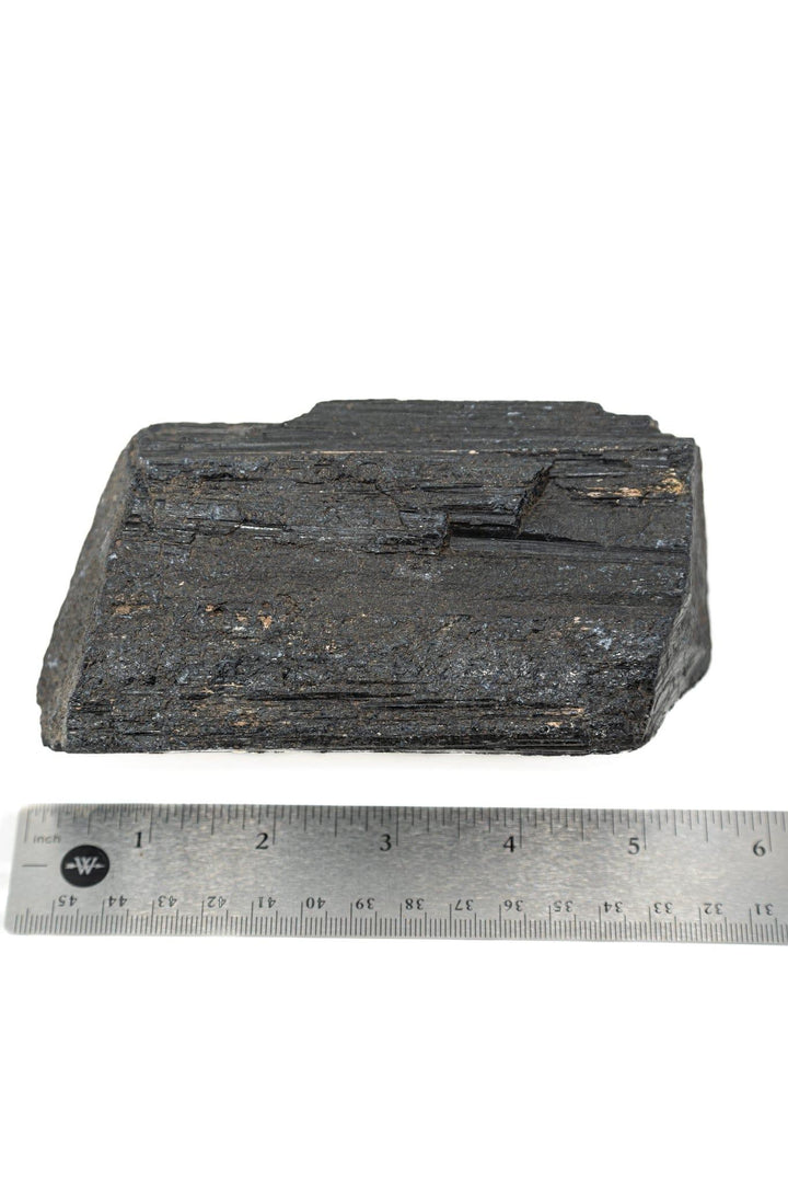 Black Tourmaline Logs - Raw Natural | Harmony Store Raw Crystal