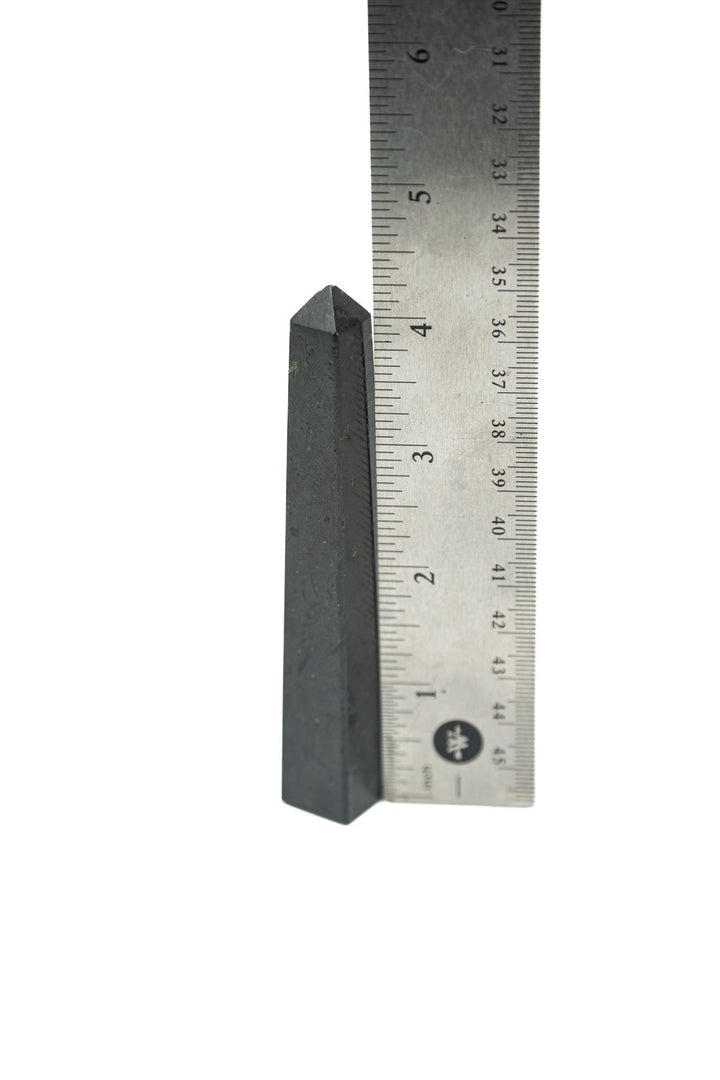 Black Tourmaline Obelisk | The Harmony Store Crystal Tower