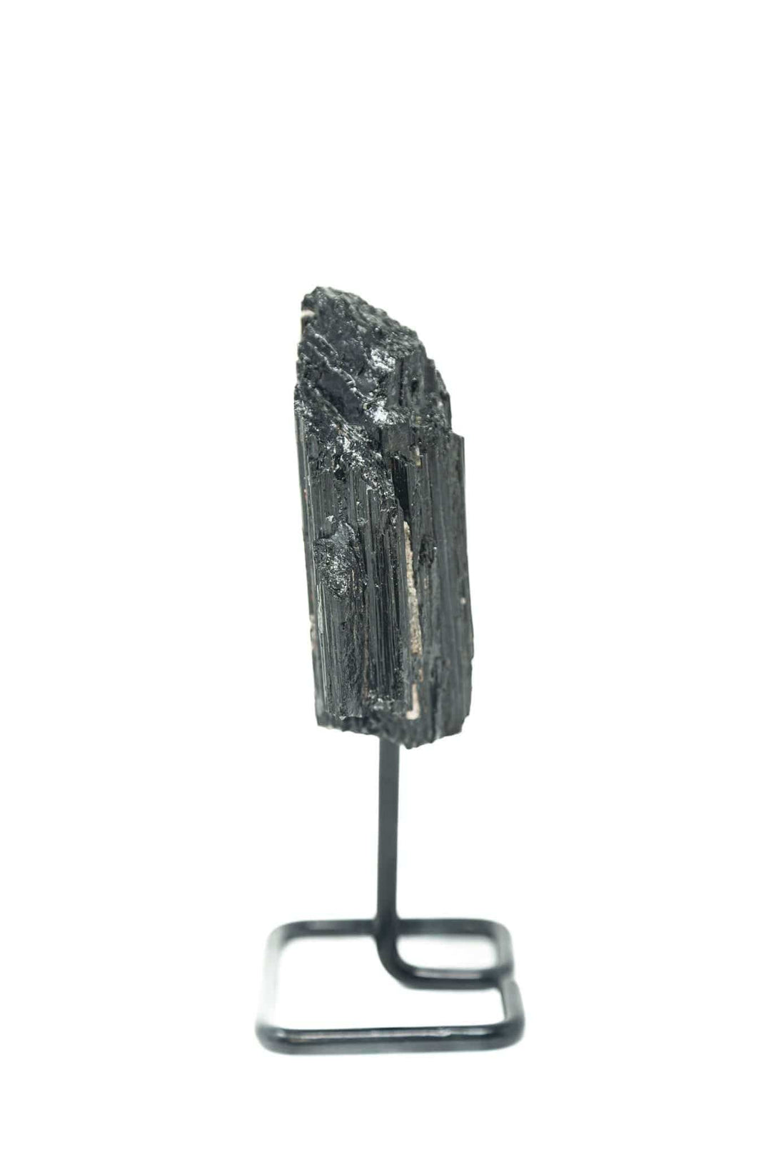 Black Tourmaline On Pin Large | The Harmony Store Crystal Tower