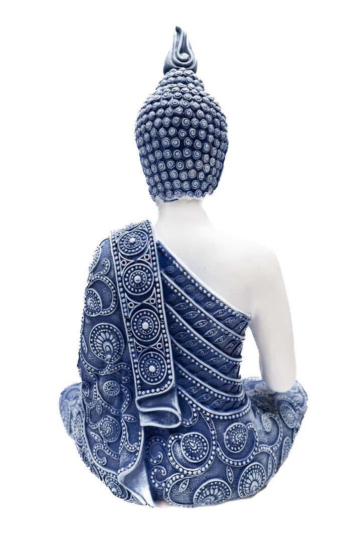 Blue Blessing Buddha Statue | The Harmony Store Statue
