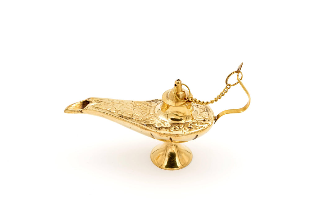 Brass Genie Lamp Incense Burner | The Harmony Store Incense Holder
