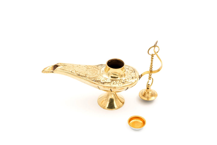 Brass Genie Lamp Incense Burner | The Harmony Store Incense Holder