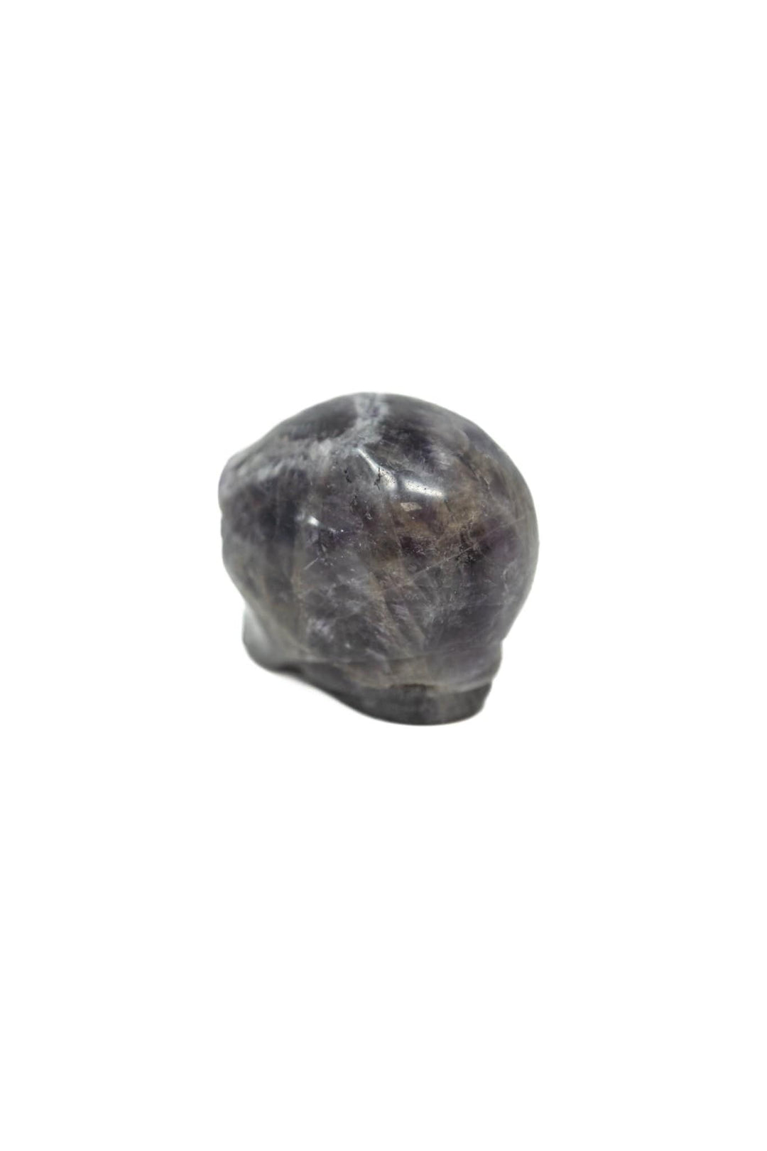 Chevron Amethyst Alien Head | The Harmony Store Carving