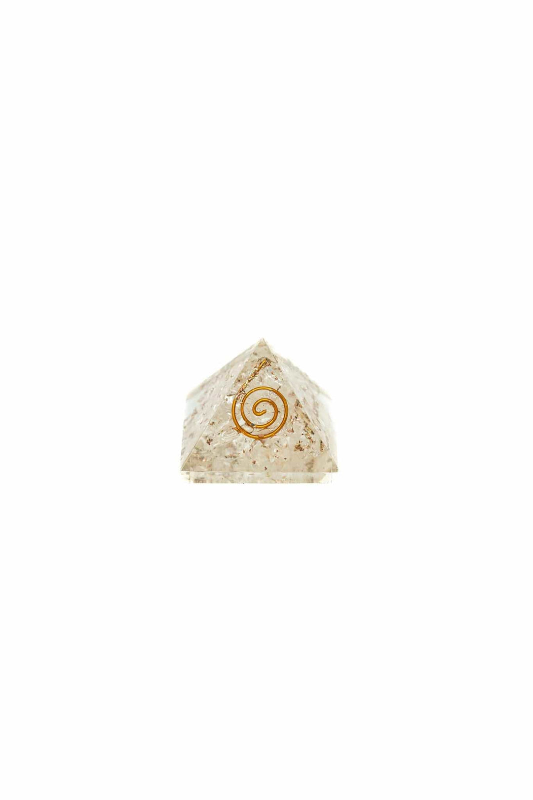 Clear Quartz Orgonite Pyramid | Harmony Pyramid