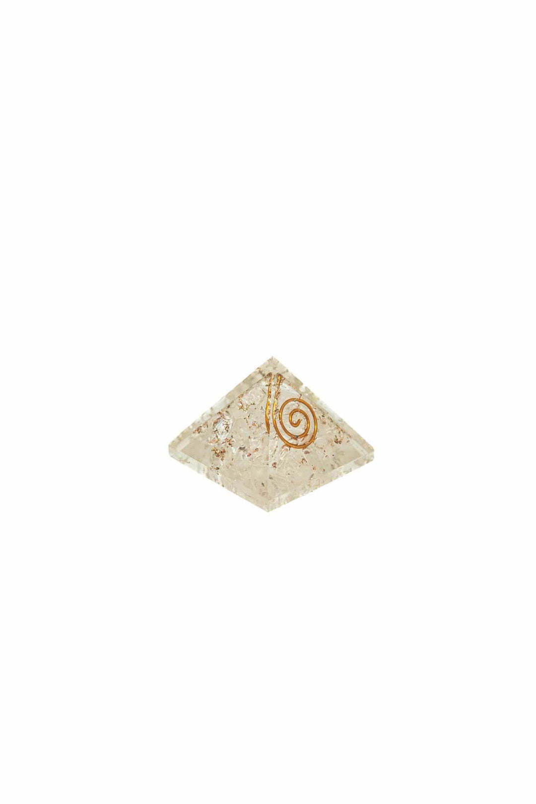 Clear Quartz Orgonite Pyramid | Harmony Pyramid