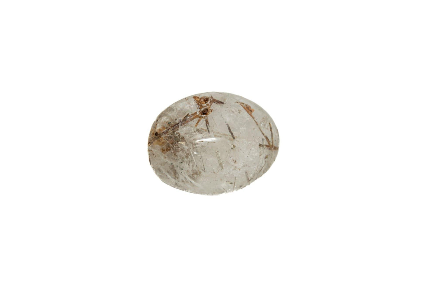 Clear Quartz Palm Stone 60 G Crystals Quartz