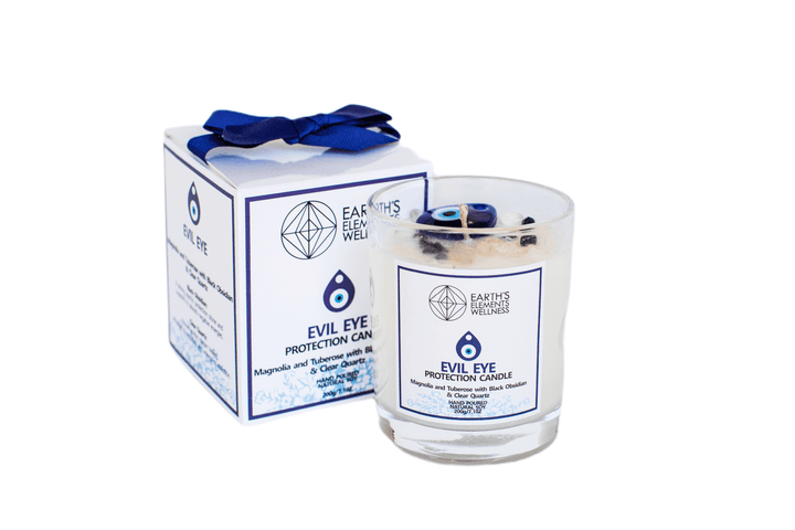 Earth Elements Crystal Candle, 5 Scents | Harmony Candle