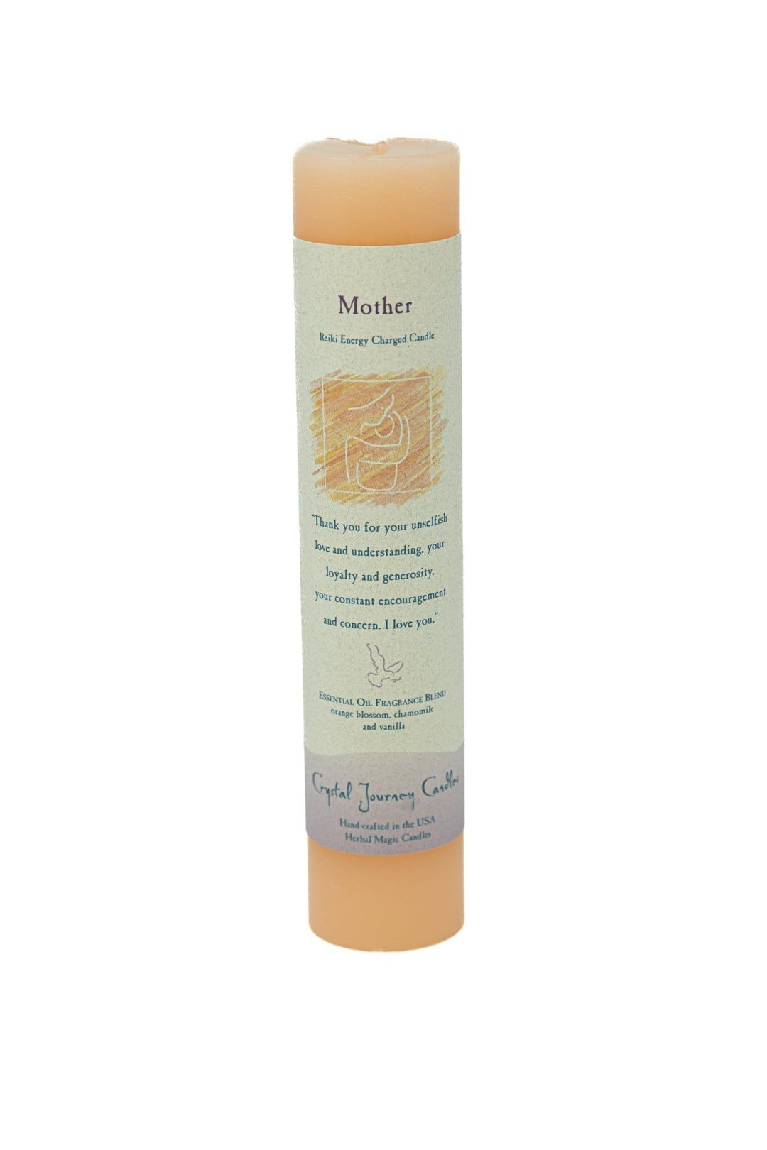Crystal Journey Reiki Charged Candles | The Harmony Store Candle