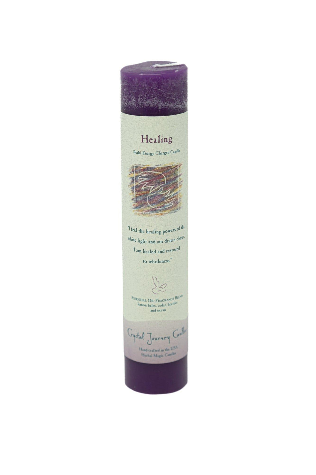 Crystal Journey Reiki Charged Candles | The Harmony Store Candle