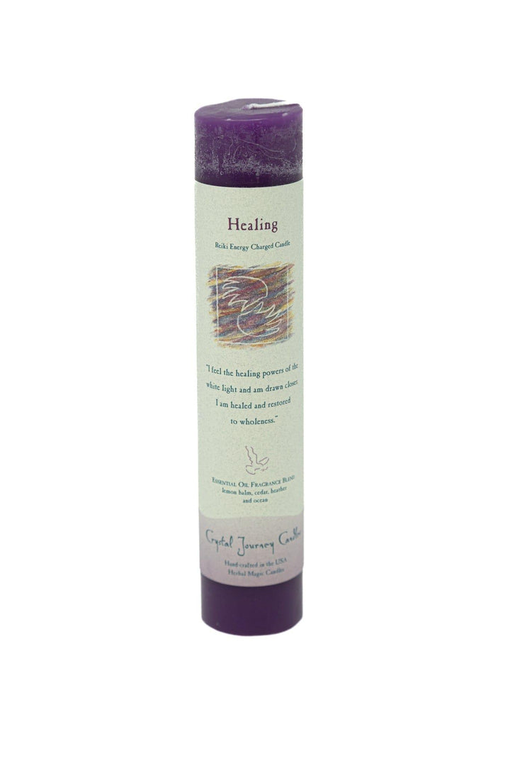 Crystal Journey Reiki Charged Candles | The Harmony Store Candle