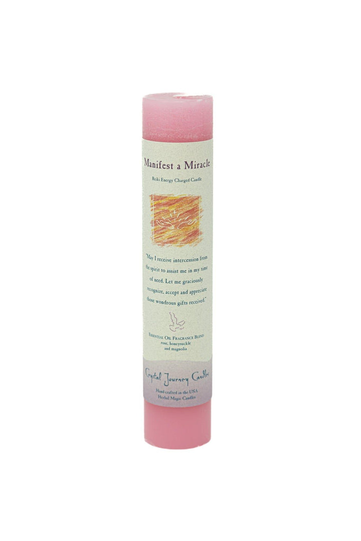 Crystal Journey Reiki Charged Candles | The Harmony Store Candle