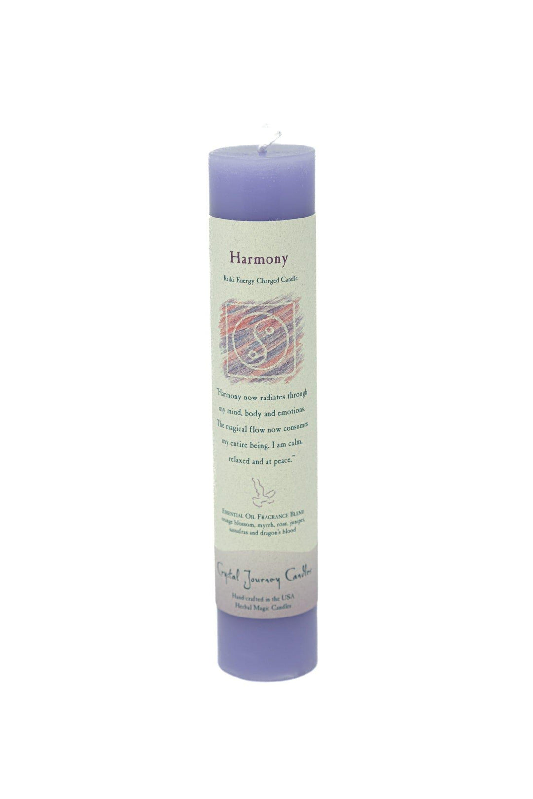 Crystal Journey Reiki Charged Candles | The Harmony Store Candle
