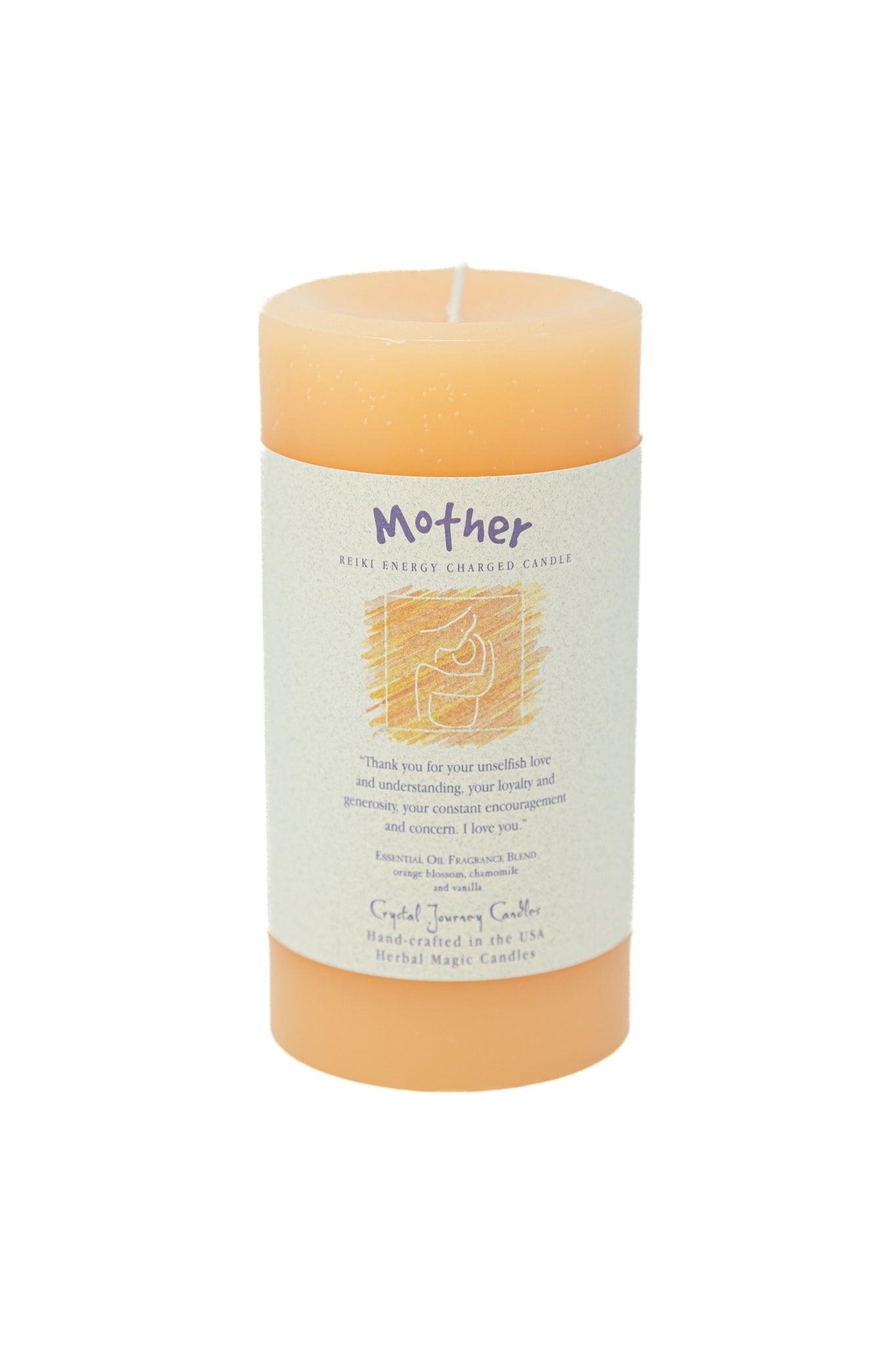 Crystal Journey Candles Mother / 3" x 6" Candles