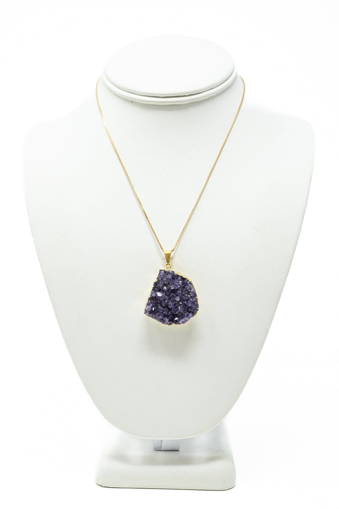 Druzy Amethyst Pendant | The Harmony Store Pendant
