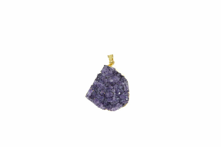 Druzy Amethyst Pendant | The Harmony Store Pendant