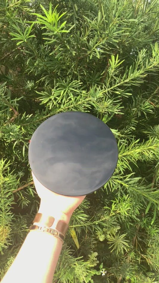 Black Obsidian Protection and Scrying Mirror
