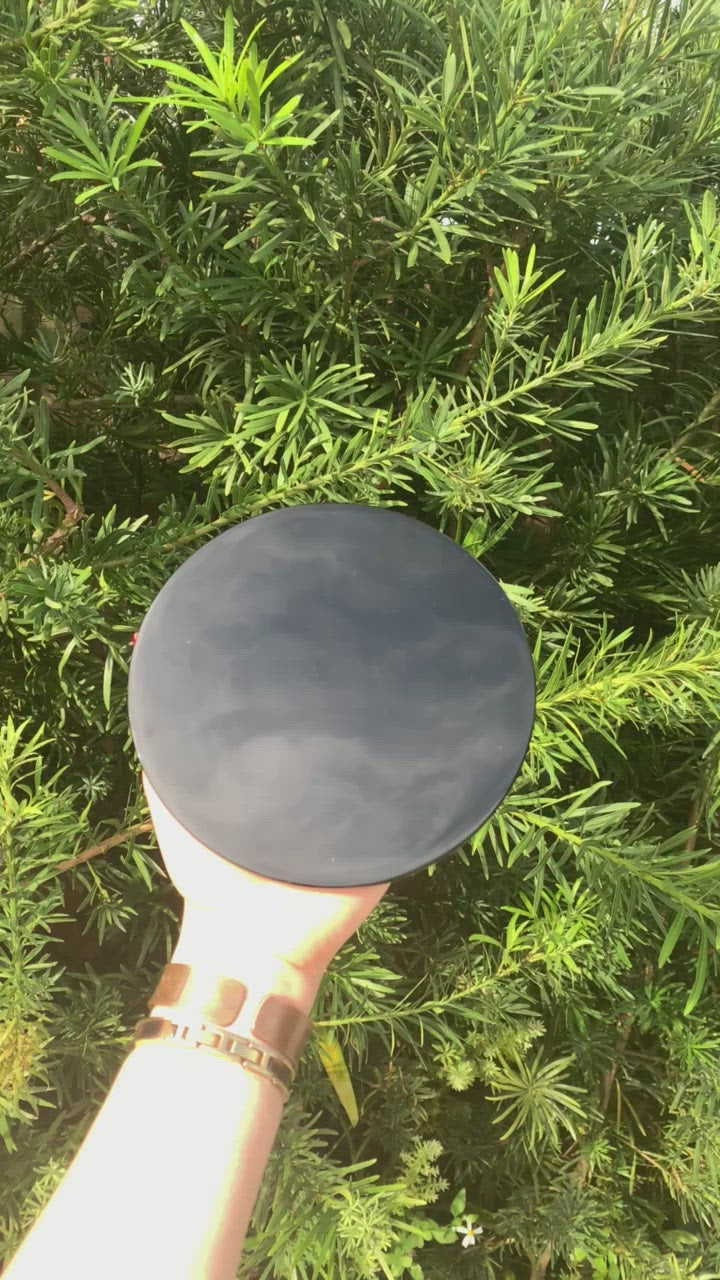 Black Obsidian Scrying Mirror