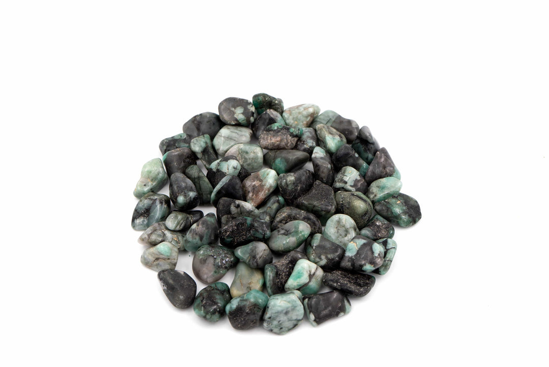 Emerald Tumbled Stone | The Harmony Store Tumbled Stone