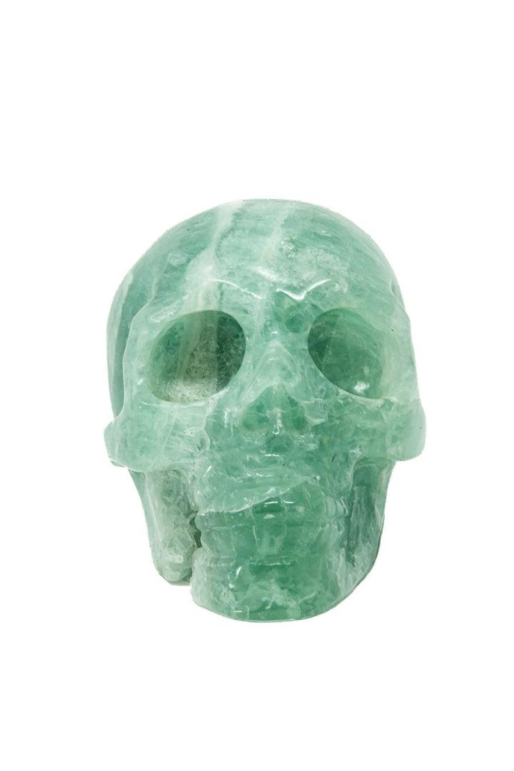 Fluorite Skull Large 4in 1.5kg | Harmony Skull