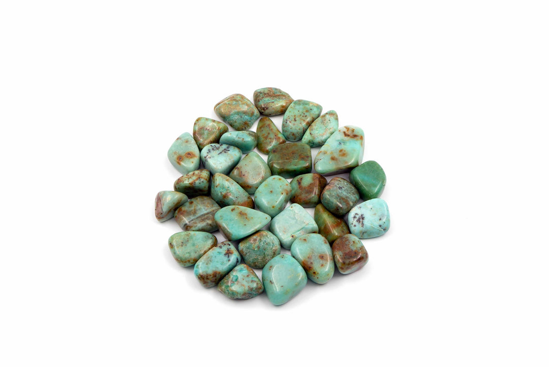 Green Opal Tumbled Stone Crystal Tumbled