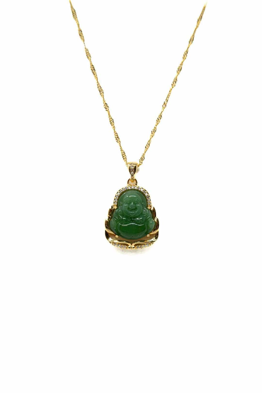 Jade Buddha Necklace | The Harmony Store Necklace
