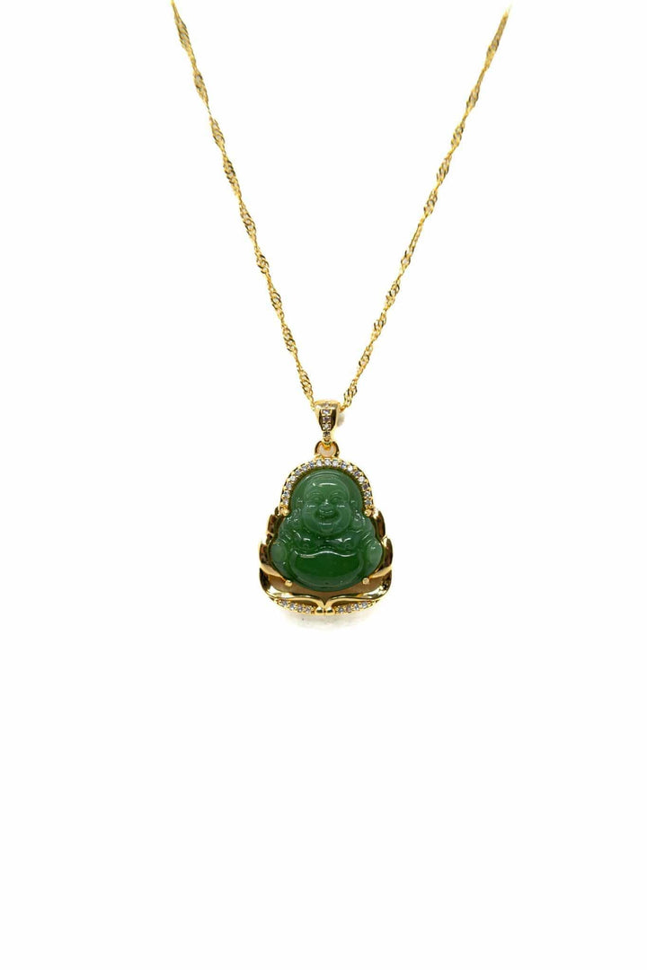 Jade Buddha Necklace | The Harmony Store Necklace