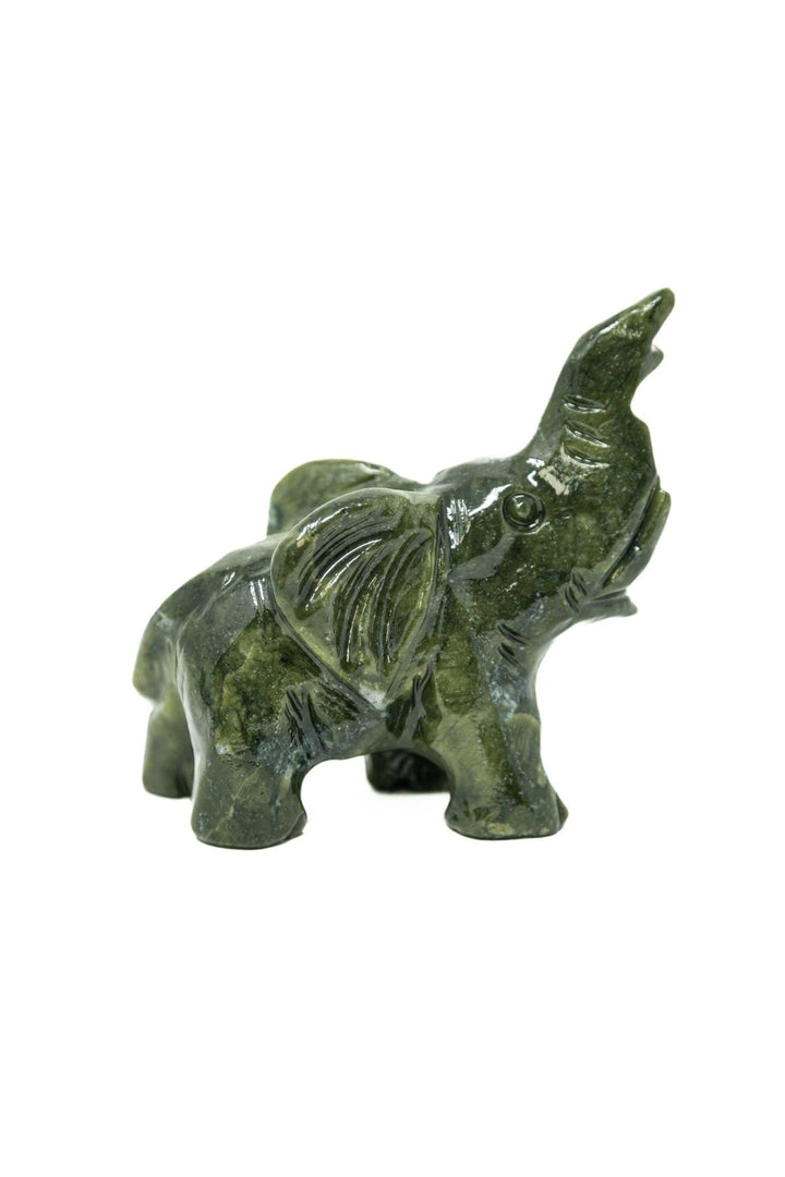 Jade Hand Carved Elephant | The Harmony Store Carving