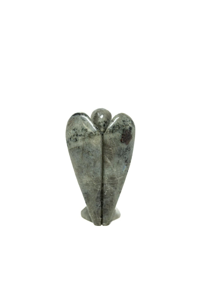 Labradorite Angel 3" Hand-Carved Figurine | Harmony Carving