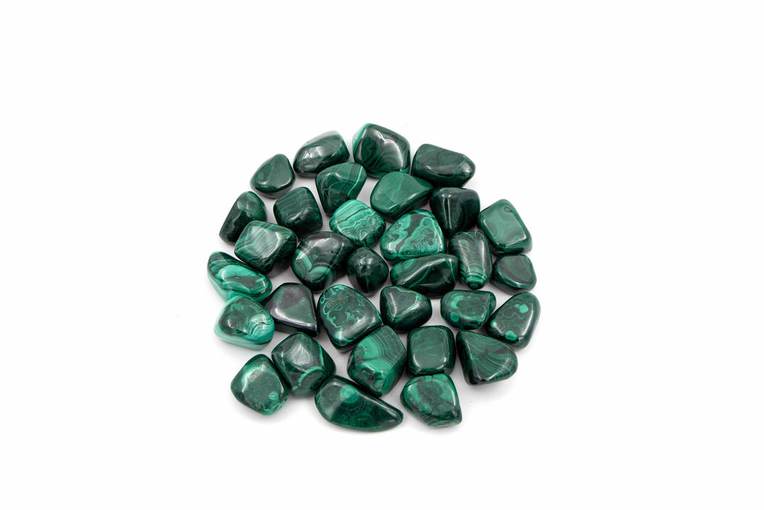 Malachite Tumbled Stone | The Harmony Store Tumbled Stone