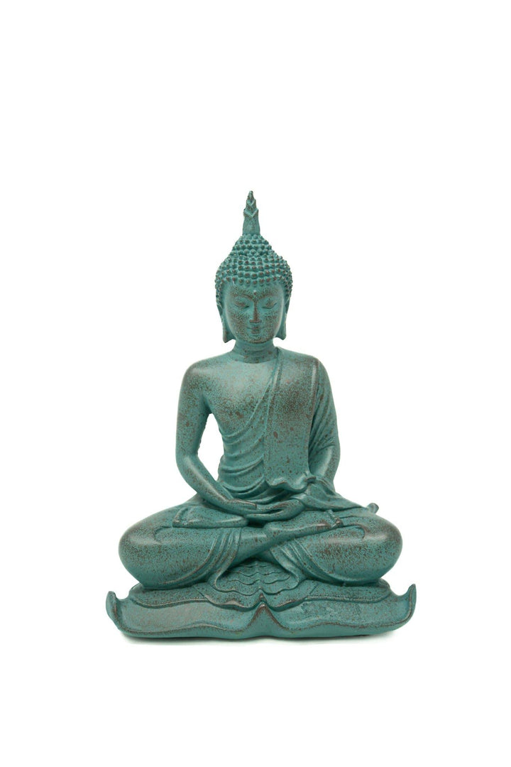 Meditative Blue Buddha Statue 6-Inch | The Harmony Store Statue