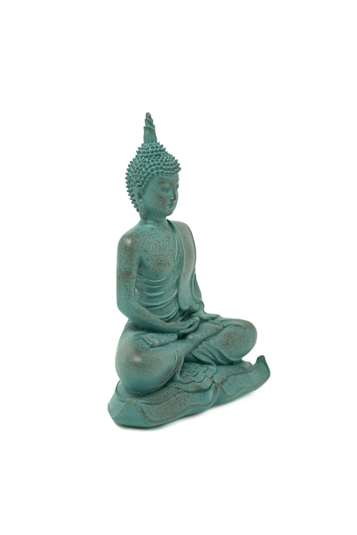 Meditative Blue Buddha Statue 6-Inch | The Harmony Store Statue