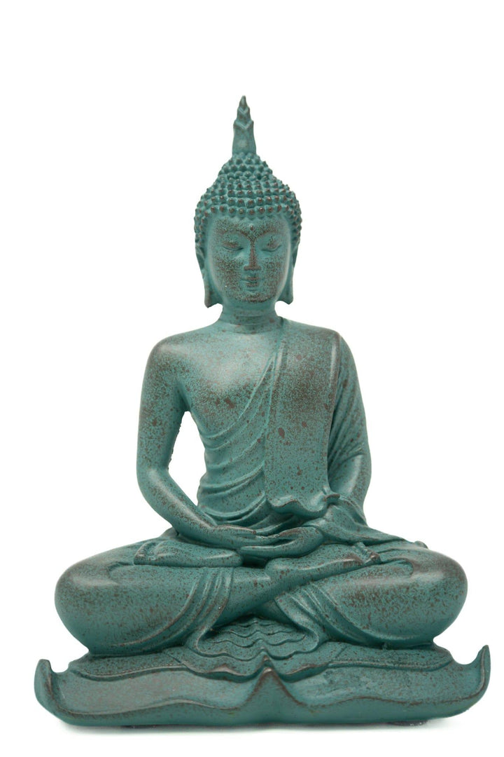 Meditative Blue Buddha Statue 6-Inch | The Harmony Store Statue