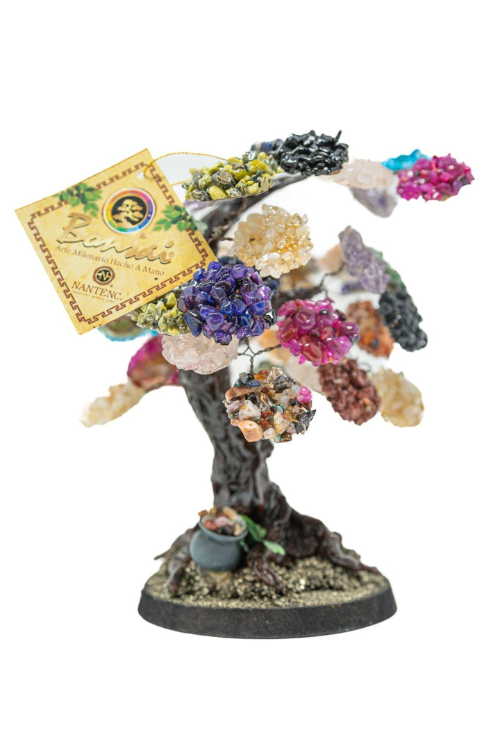 Mixed Crystals And Bonsai Tree