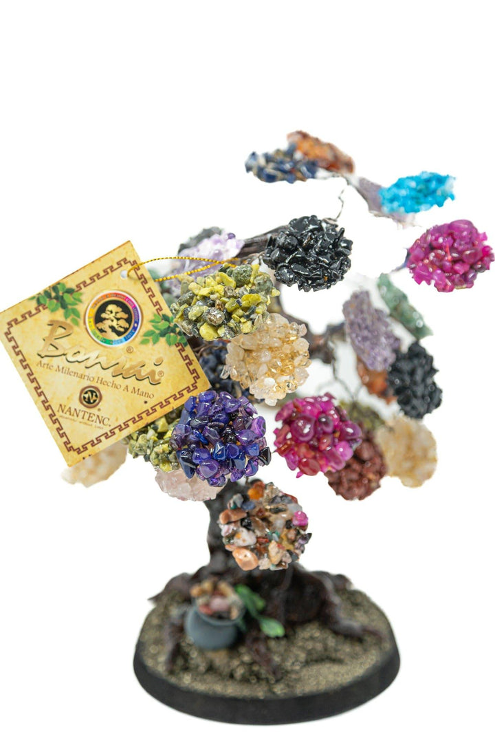 Mixed Crystals And Bonsai Tree