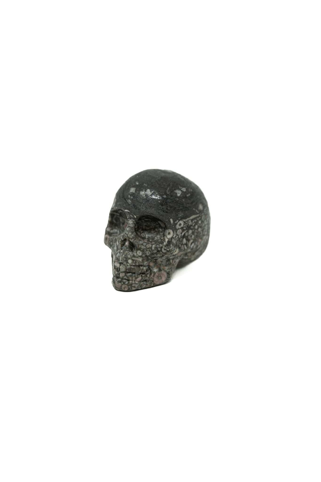 Picture Jasper Skull Hand Carved