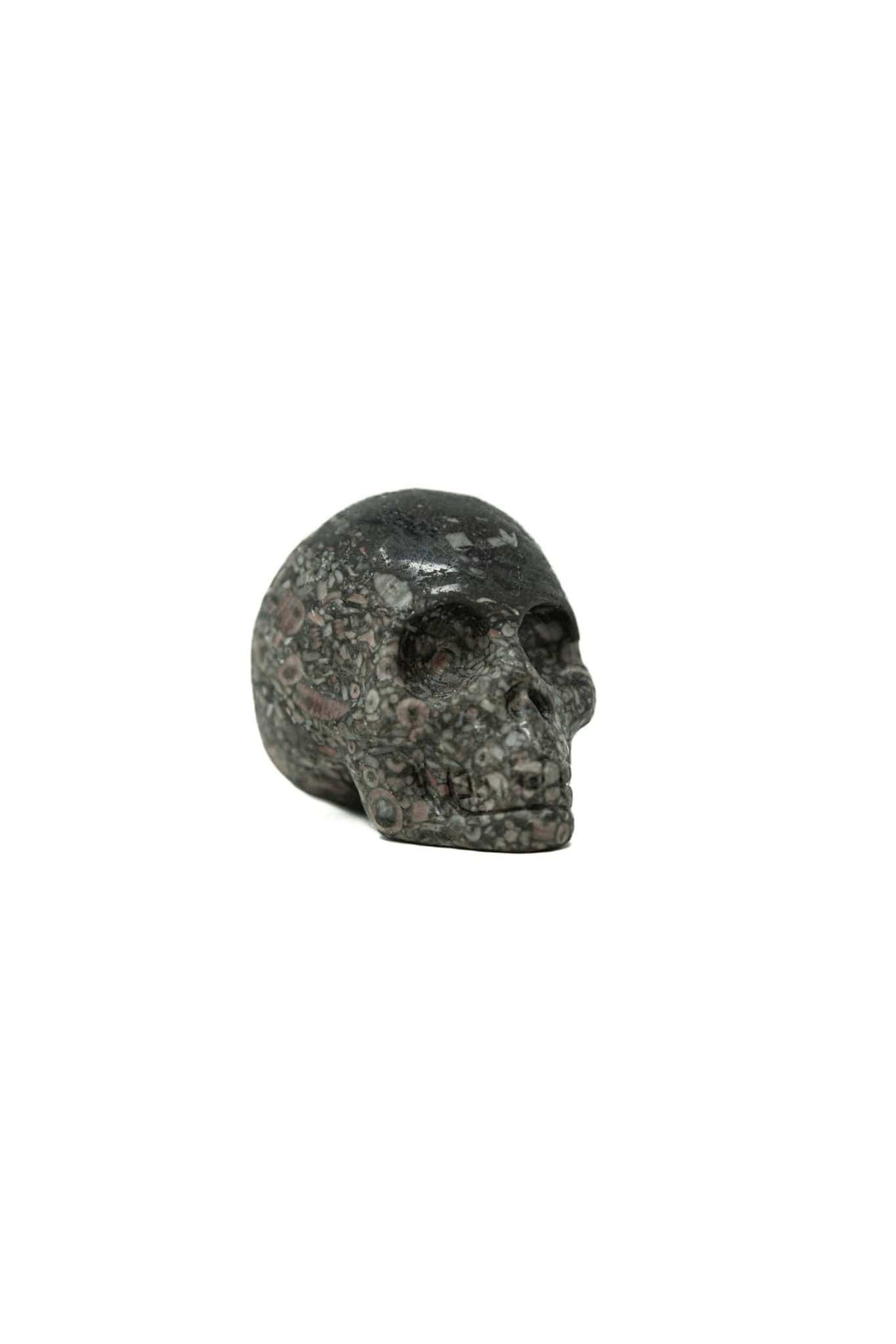 Picture Jasper Skull Hand Carved