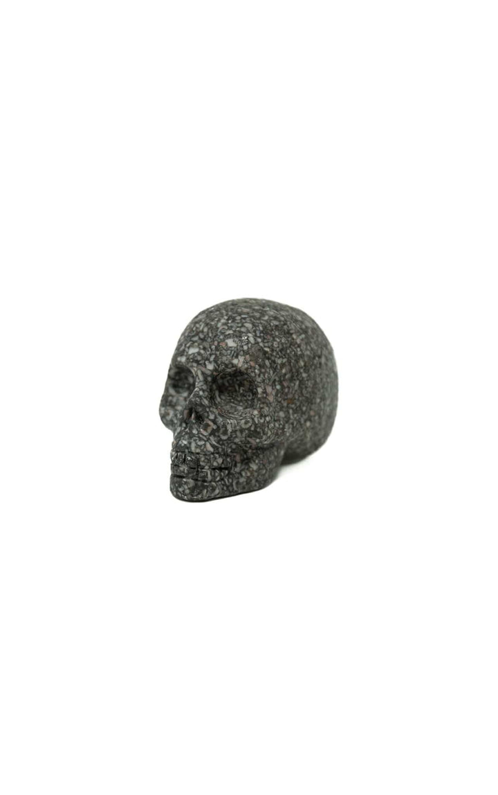 Picture Jasper Skull Hand Carved