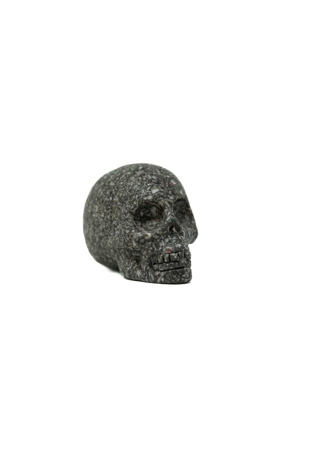 Picture Jasper Skull Hand Carved