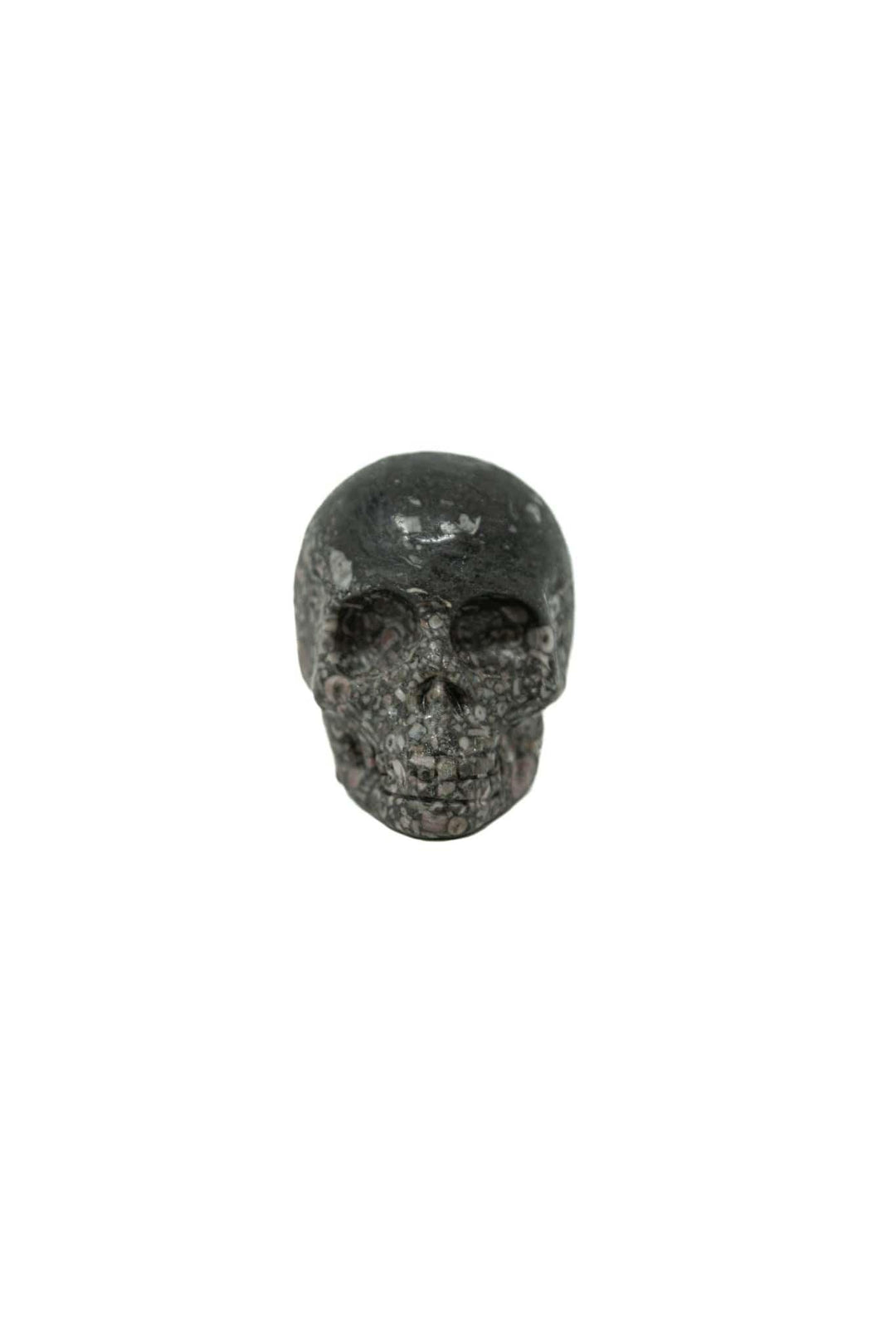 Picture Jasper Skull Hand Carved