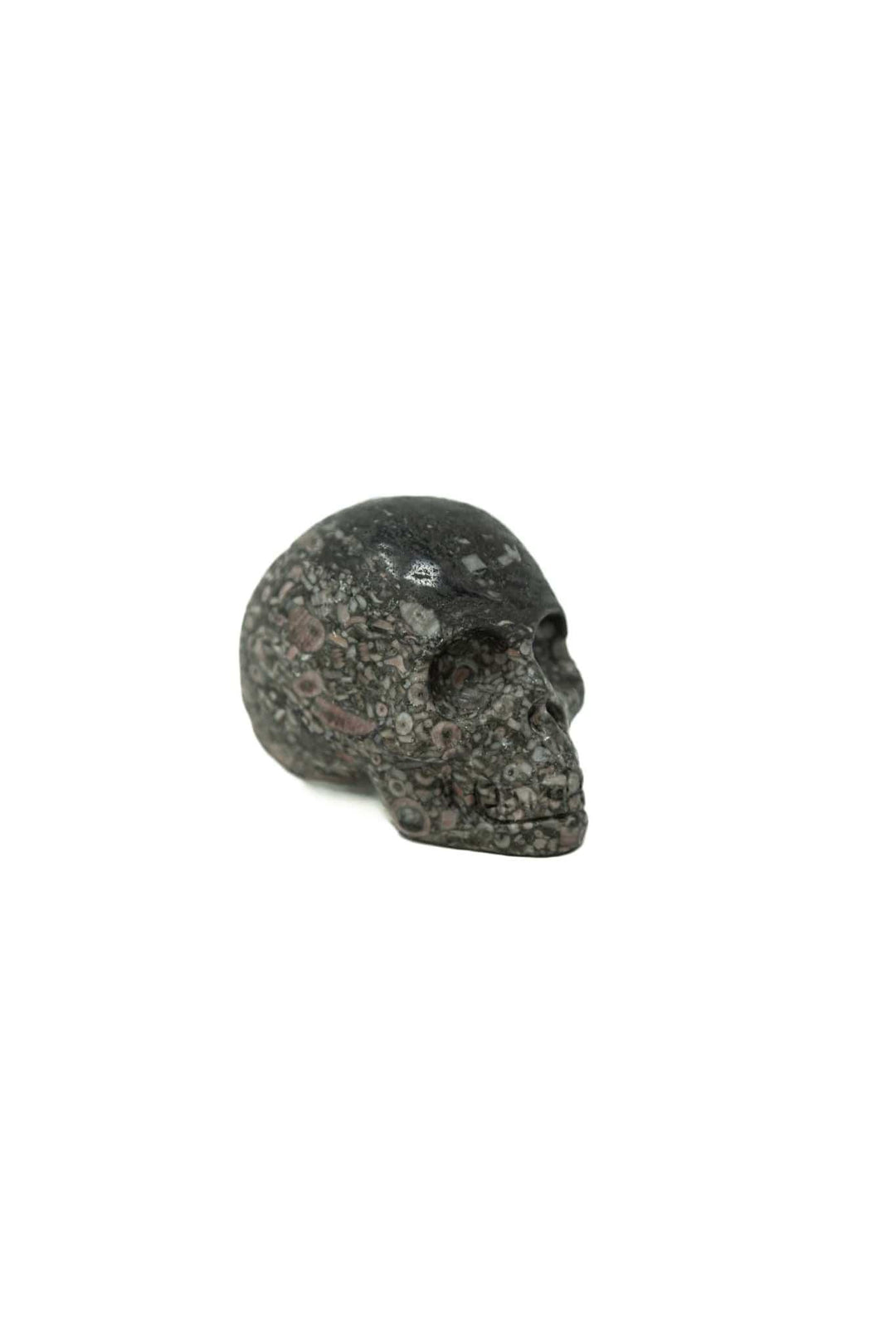 Picture Jasper Skull Hand Carved