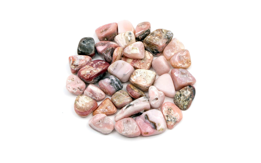 Pink Opal Tumbled Stone | The Harmony Store Tumbled Stone