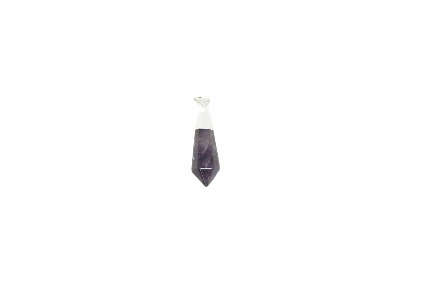Polished Amethyst Pendant Point Charms & Pendants