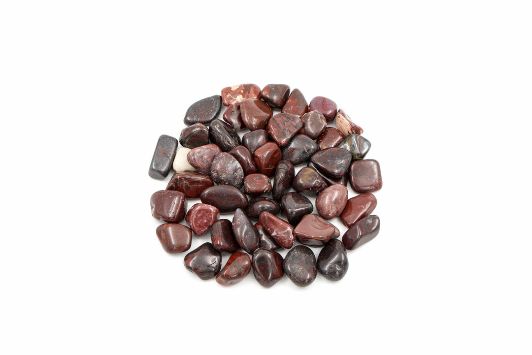 Popy Jasper Tumbled Stone Crystal