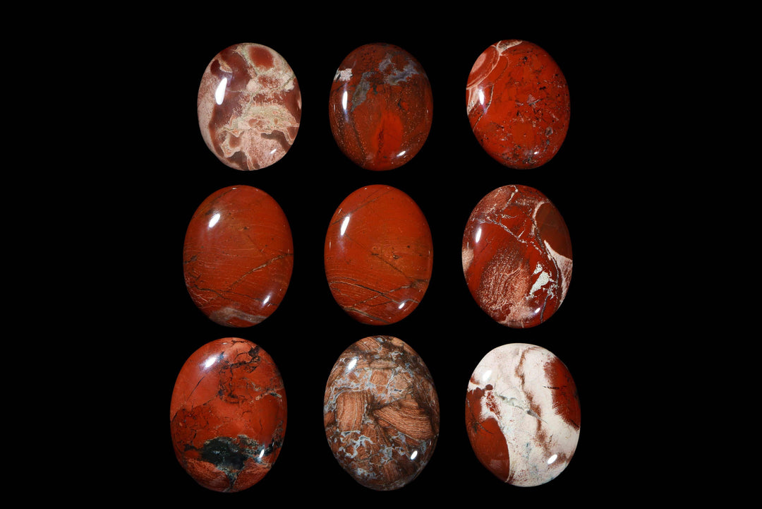 Red Jasper Palm Stone | The Harmony Store Palm Stone