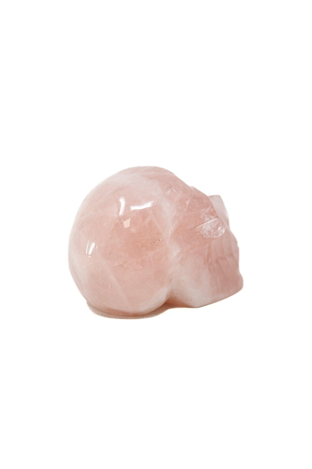 Rose Quartz Crystal Skull | The Harmony Store Skull