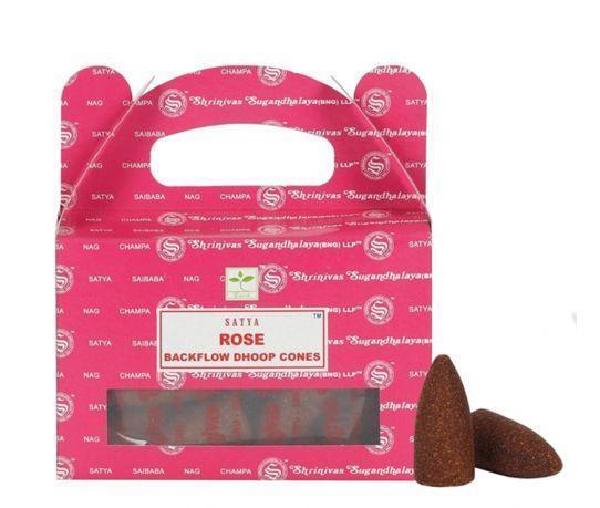 Satya Backflow Incense Cones | The Harmony Store Incense