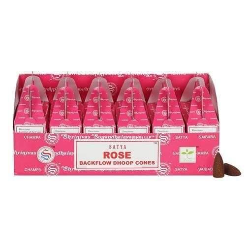 Satya Backflow Incense Cones | The Harmony Store Incense