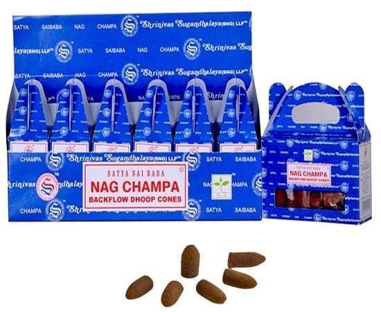 Nag Champa Backflow Cones Aromatherapy