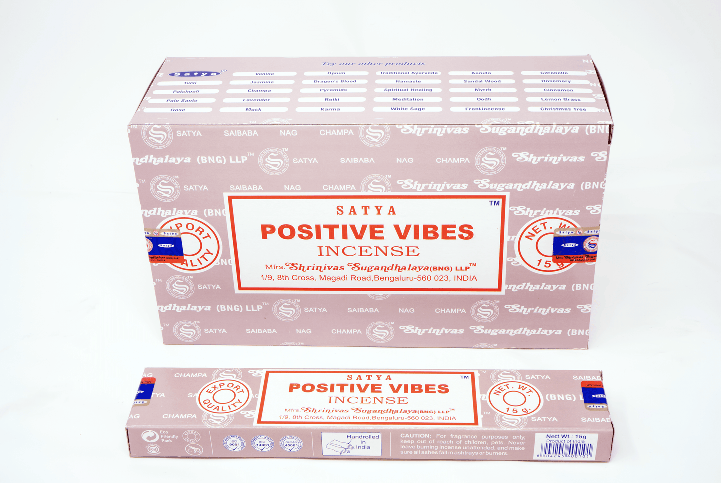 Positive Vibes Incense Aromatherapy