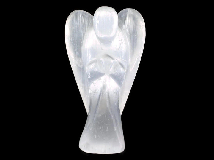 Selenite Angel Figurine | 5" Crystal Carving Crystal Figurine